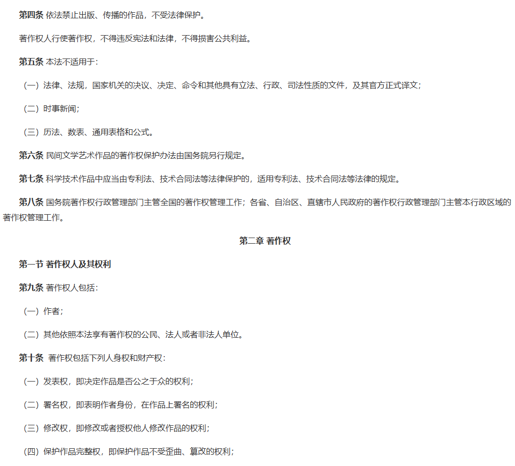 中华人民共和国著作权法